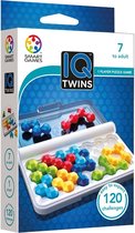 SmartGames - IQ Twins - 120 opdrachten - breinbreker - horizontaal, verticaal of diagonaal