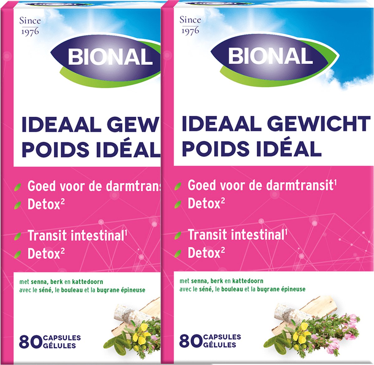 Bional Ideaal Gewicht - Duoverpakking Promo - 2 x 80 capsules - Bional