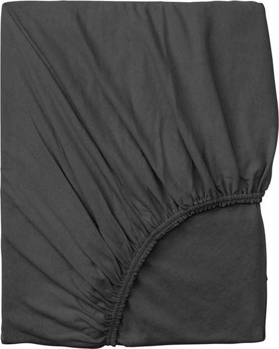 Hoeslaken flanel - 100% katoen - 90x200 - zacht geel