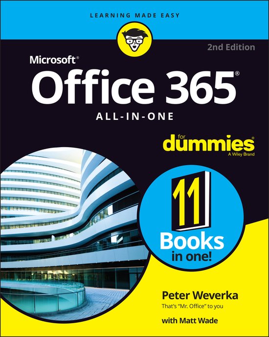 Office 365 All-in-One For Dummies - cover