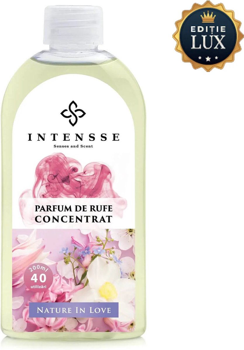 Goedkoopste Wasparfum - Intensse Nature in Love - Bloemig Fris - Geur bij de Was - Parfum bij de Was - Parfum voor de Was - Geurbooster - Nieuwste Wassensatie