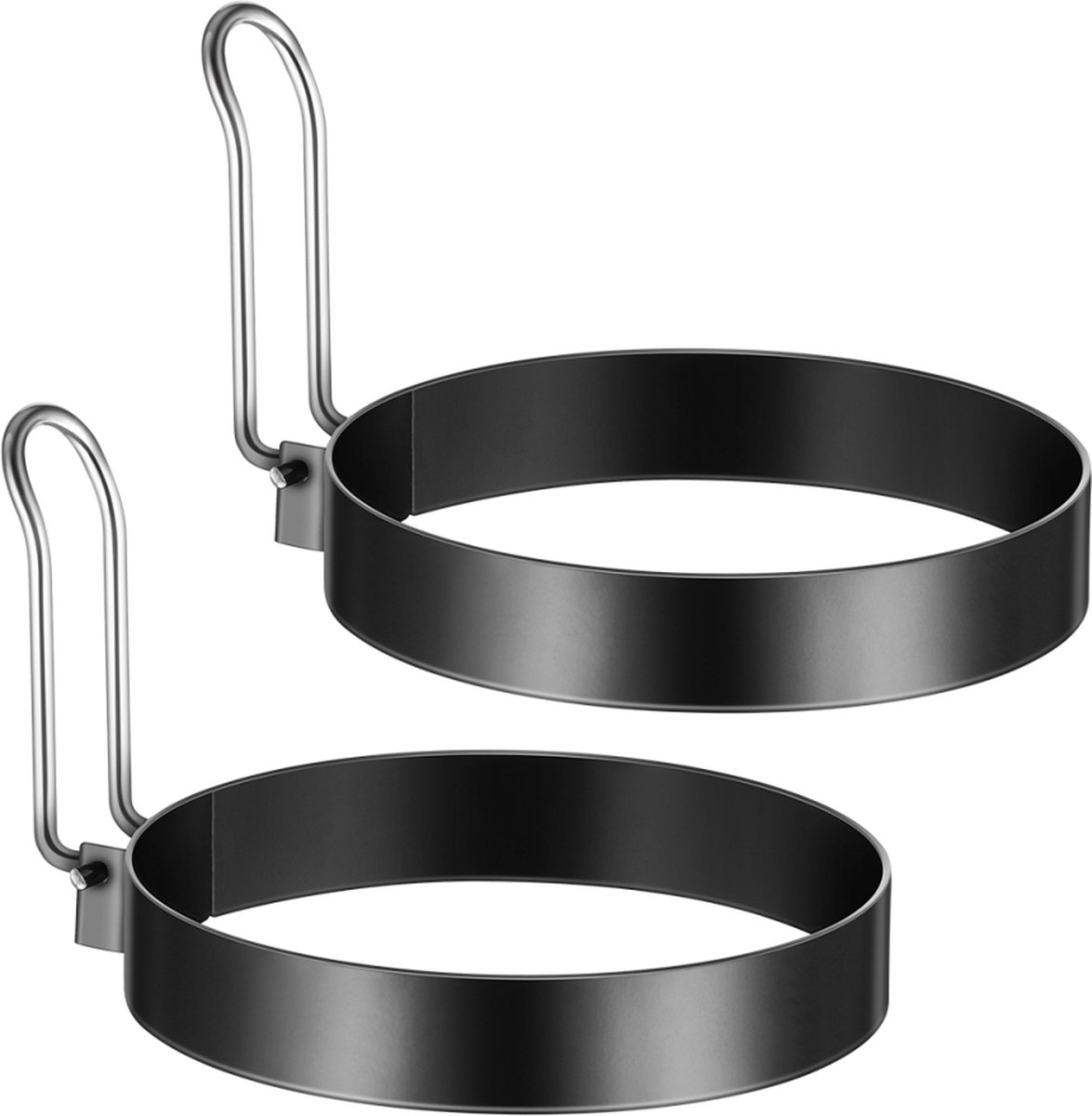 Kookring - Staal & PTFE - Ø10 cm - 2 delig