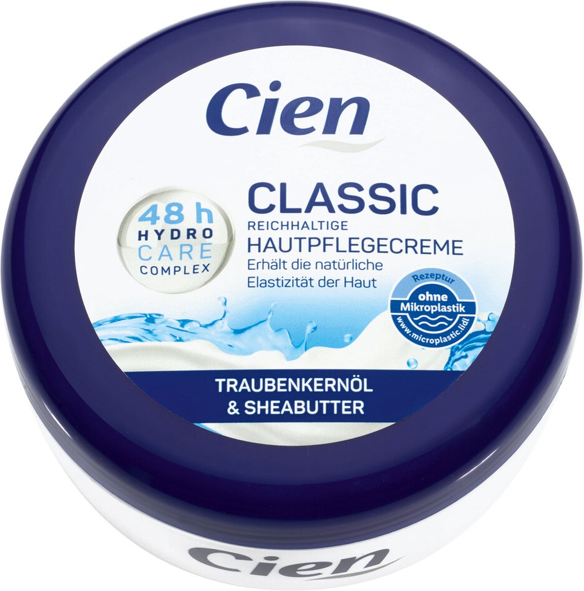 Cien Soft Moisturising Cream | Grapeseed Oil & Shea Butter | Face & Body | Classic | 250ml