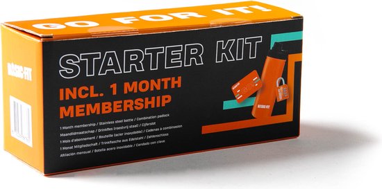 Basic-Fit - Starter Kit - 1 Maandlidmaatschap - Basic-Fit