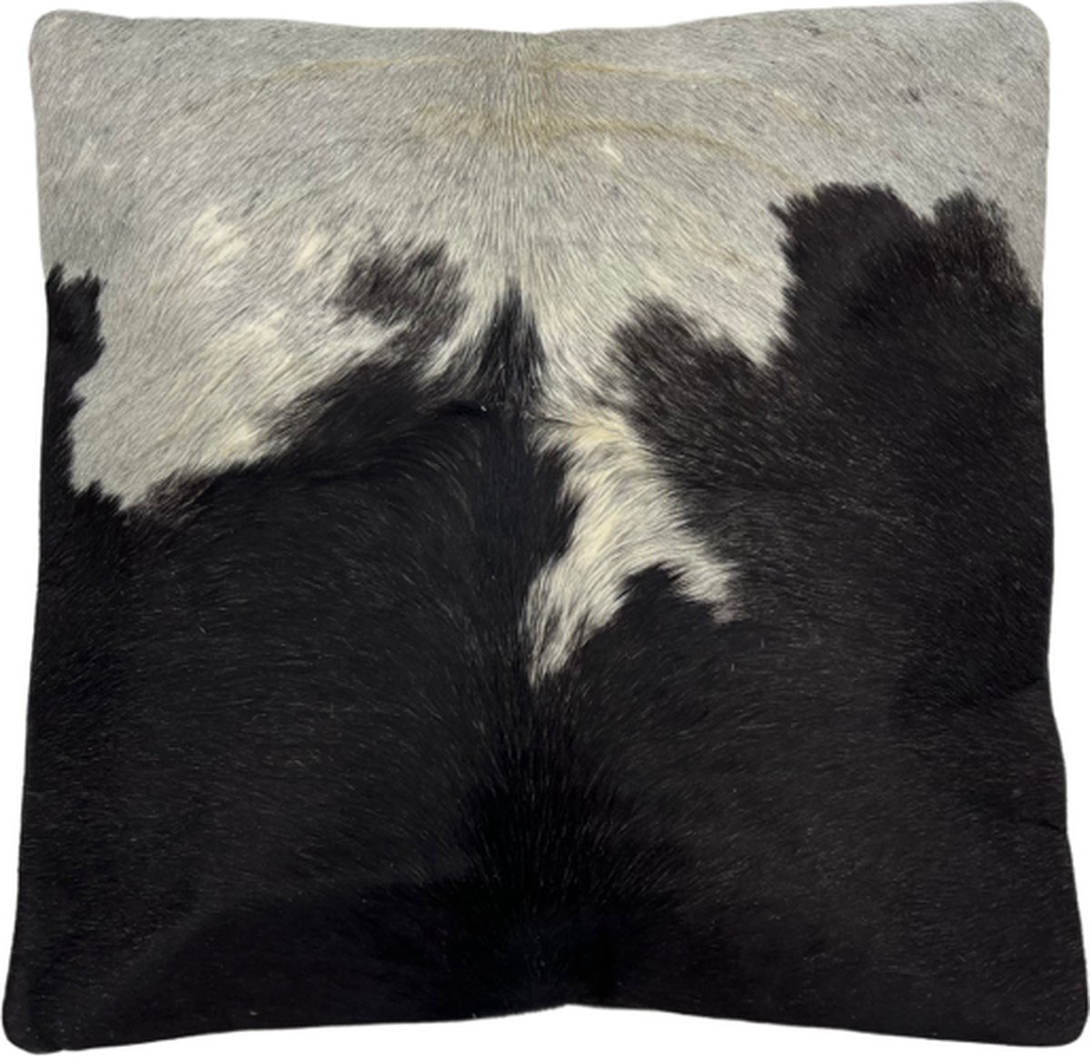 Sac De Selle Simple En Cuir Occidental Pour Cheval - Peau De Vache Noire - Neuf