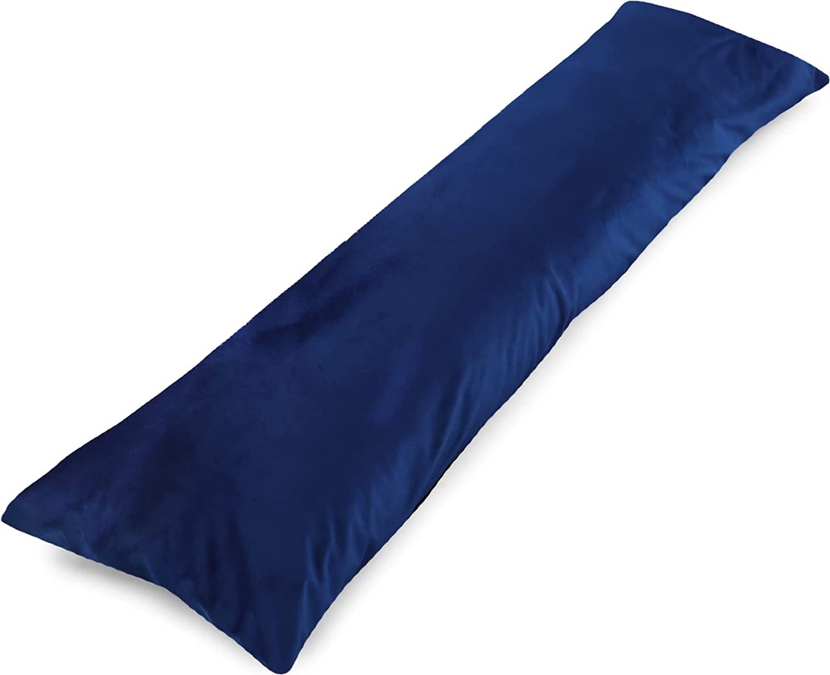 PinkZebra Zijslaapkussen, overtrek 40 x 120 cm, van 100% katoen, kussensloop voor kinderen en volwassenen, kussenhoes met ritssluiting, Öko-tex Standard 100, kosmos