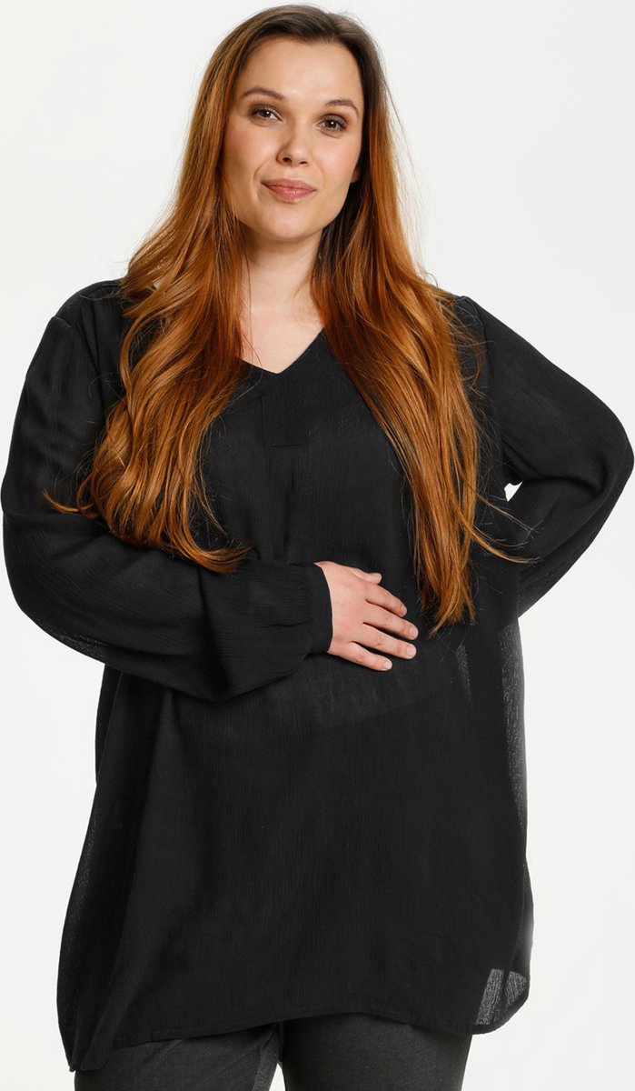 Kaffe Curve tuniek Ami crincle v hal