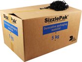 SizzlePak® Vulmateriaal - Papier - 5kg - zwart - 5 kg