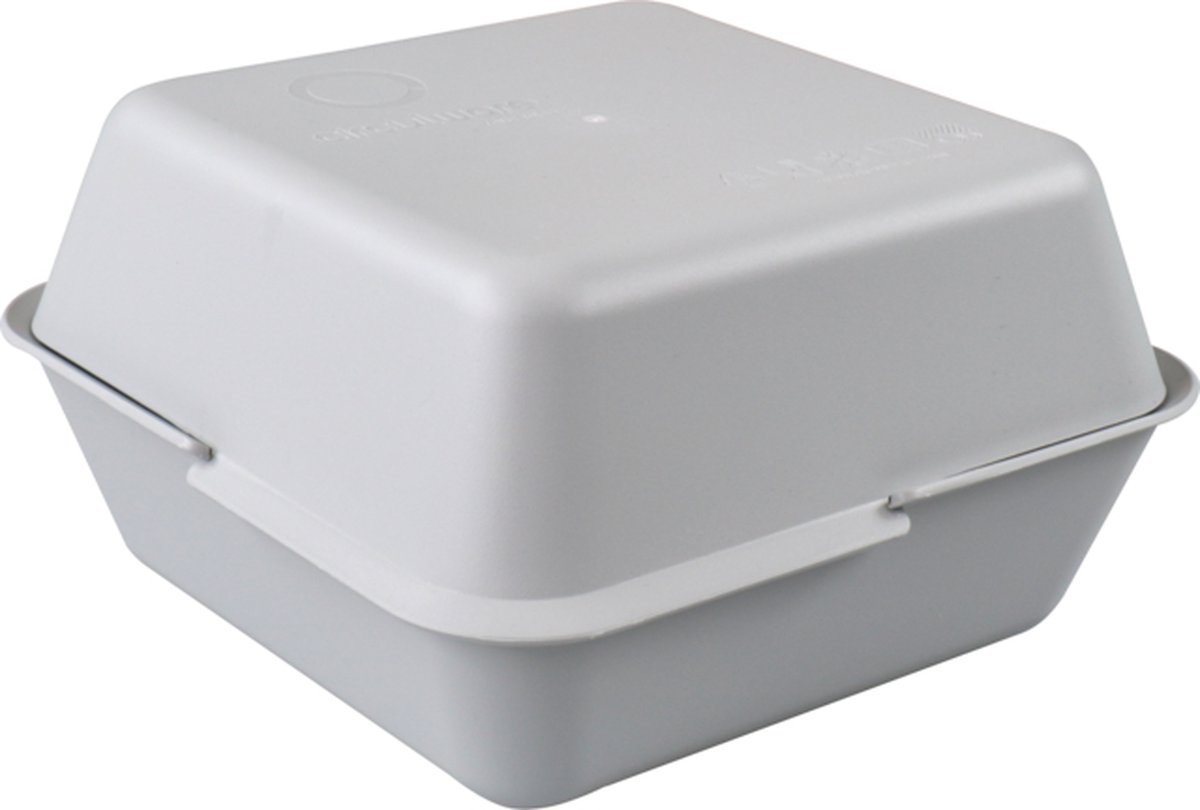 Bak - PP - reusable - maaltijdbox - 234x156x43mm - forest - 48 stuks