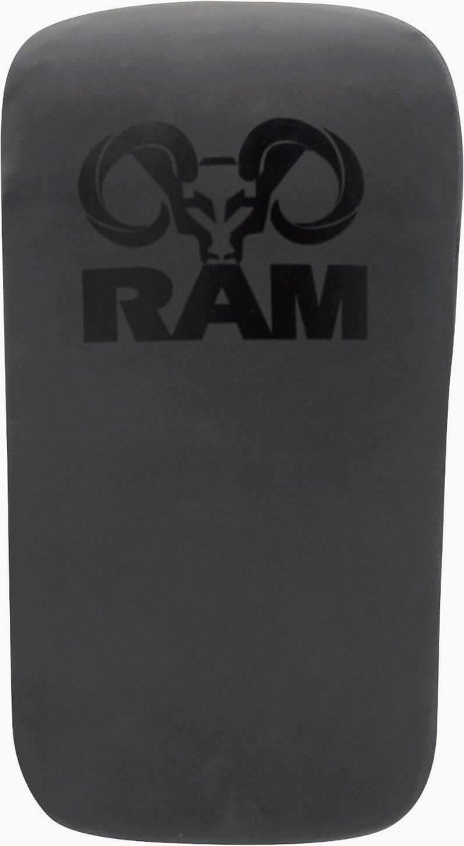 RAM Thaipad - Stootkussen - Trapkussen - Leder - Mat Zwart