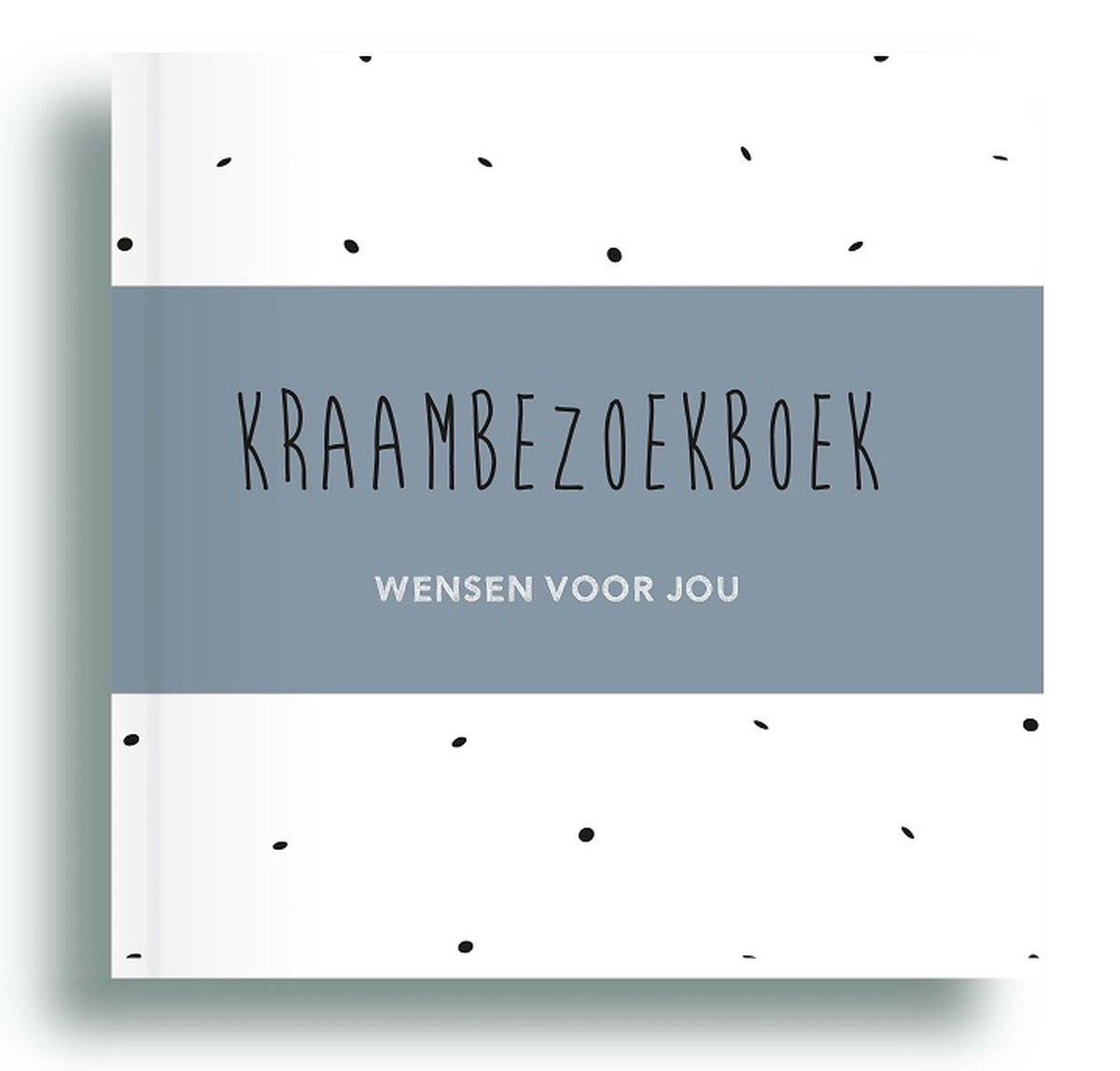 Kraambezoekboek hardcover - Kraamvisiteboek - Kraamvisite invulboek - Kraamboek - Invulboek kraambezoek - Kraambezoek wensen - Kraambezoek invulboek - Kraamvisite boek - Blauw - Zebrapaardje