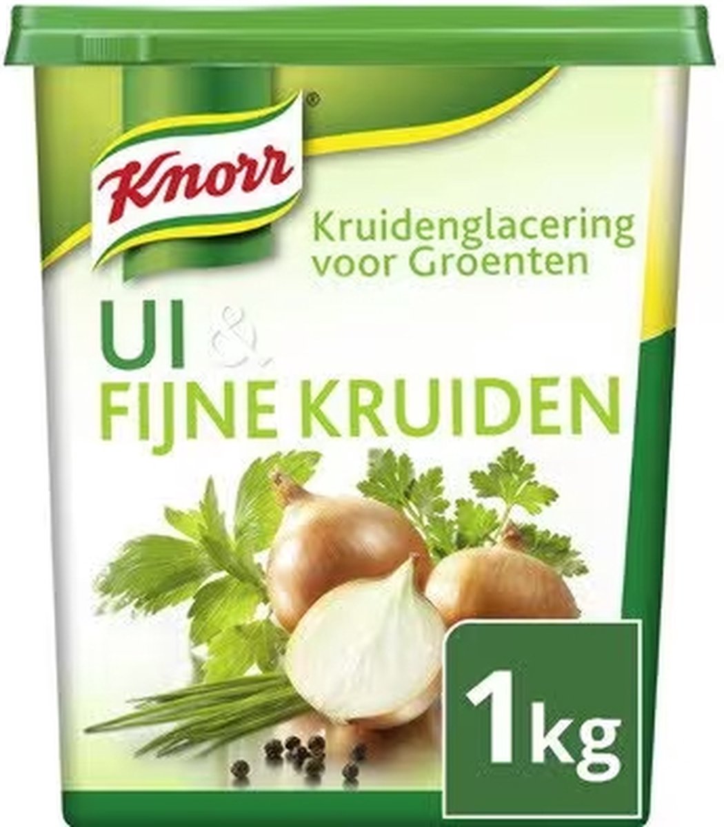 Goedkoopste Knorr Glacering ui fijne kruiden fresco, bus 1 kg