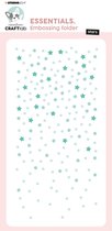 Studio Light Essentials 3D Embossing Folder Sprinkling Stars