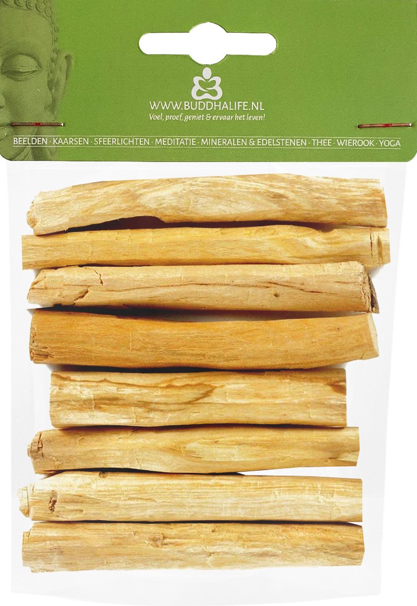 Goedkoopste Buddhalife Palo Santo hout - Heilig Hout - Peru - 75 gram - incl NL instructie
