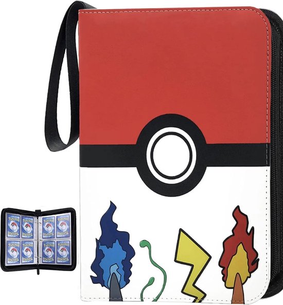Yousupply Collection Folder Adapté aux Pokémon - Pochette pour 400 Cartes -  50 Pages -... | bol.com