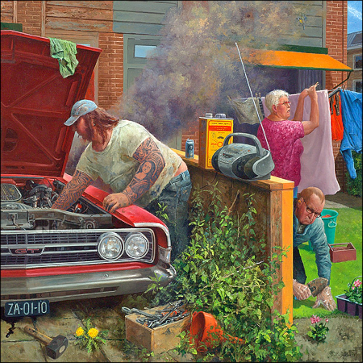 wenskaart Marius van Dokkum