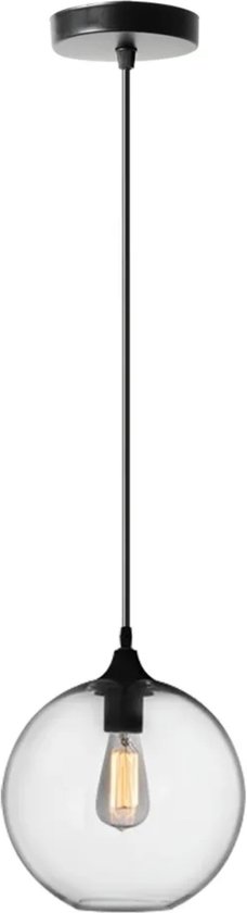 TooLight Loft Hanglamp - E27 - Ø 20 cm - Zwart