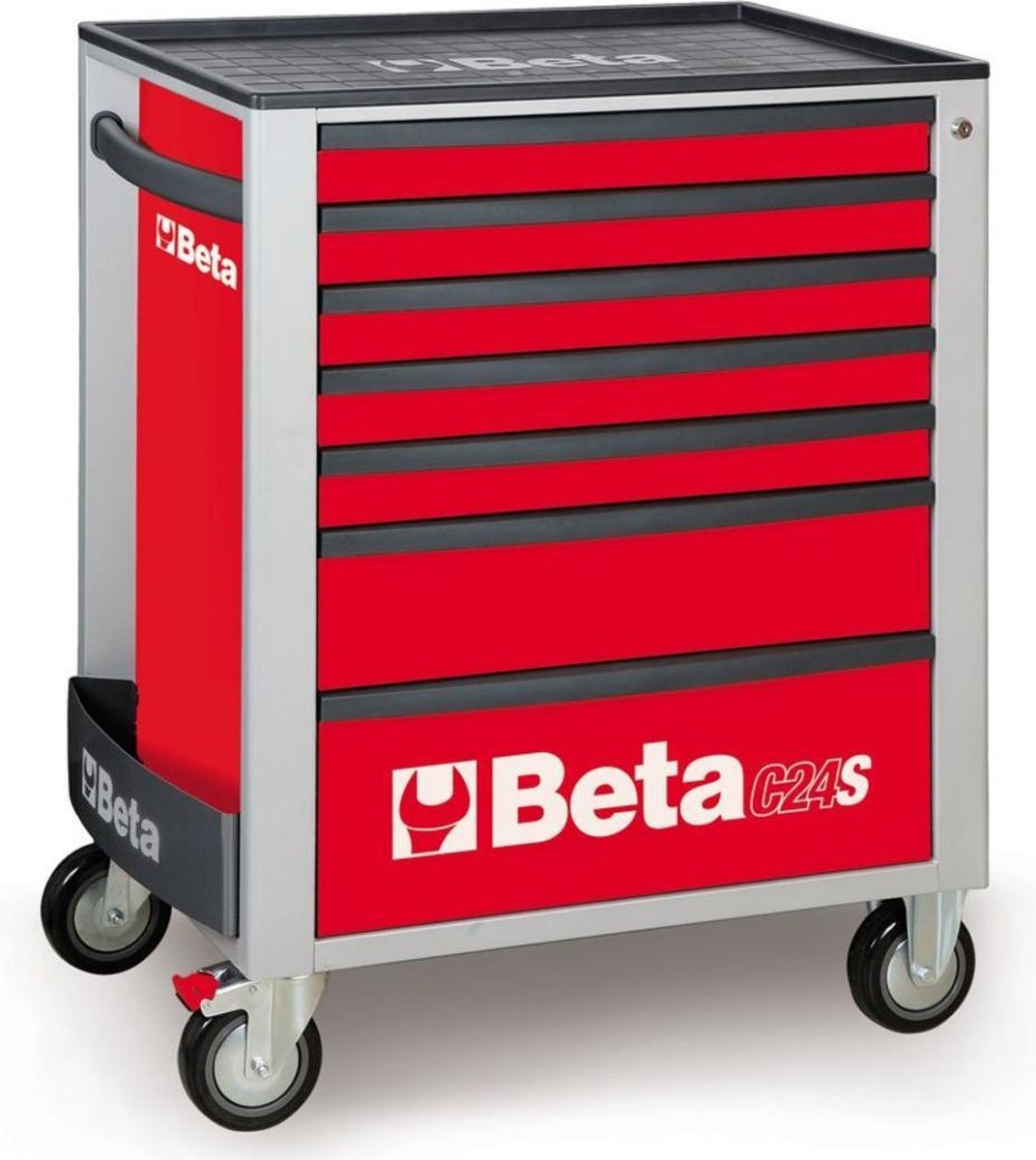 Carro para herramientas de carga Beta 7 Rojo - C24S 7 / R - 024002073 -  toolsidee.com