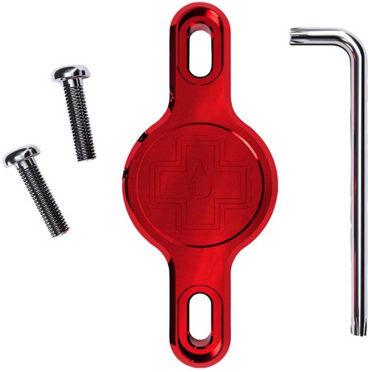 Muc Off Secure Tag Locatorhouder Zilver
