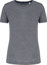 Damessport-T-shirt triblend met ronde hals 'Proact' Grey Heather - M