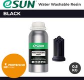 eSun Zwart Water Washable Resin - 500 grammes