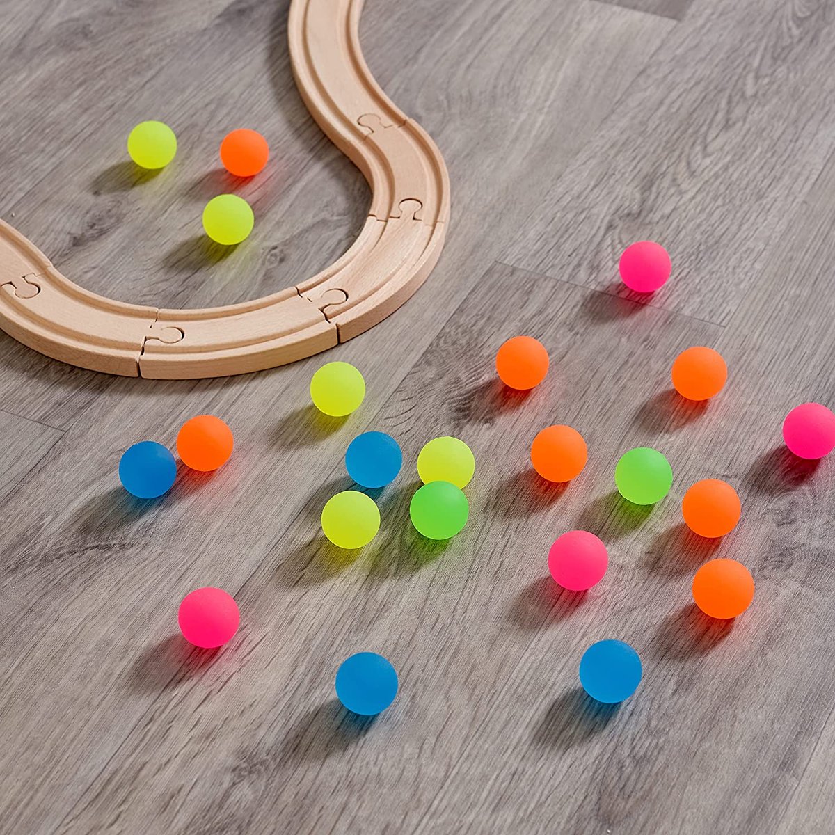 Balles d'yeux colorés jouets amusants, balles de nouveauté pour les enfants, déc
