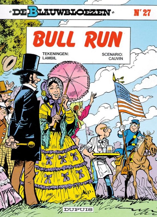 Cover van het boek 'Blauwbloezen / 27 Bull Run' van Willy Lambil