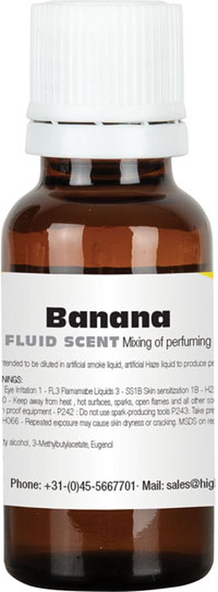 Rookvloeistof mix parfum Banana 20ml