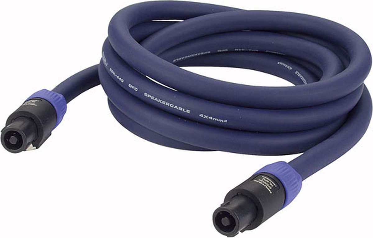 DAP Audio Speakerkabel, Speakon - Speakon, 4x2.5mm2, 6 meter