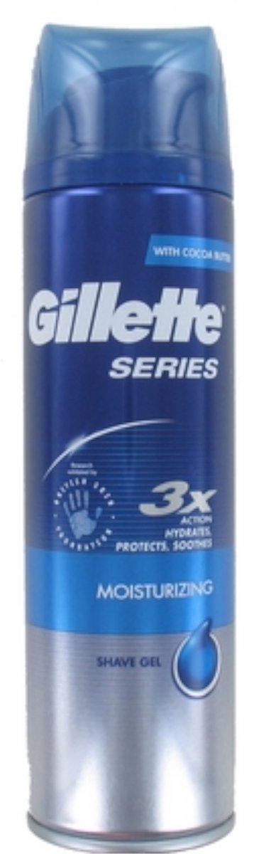 Goedkoopste Gillette Scheergel - Series Moisturizing 200 ml