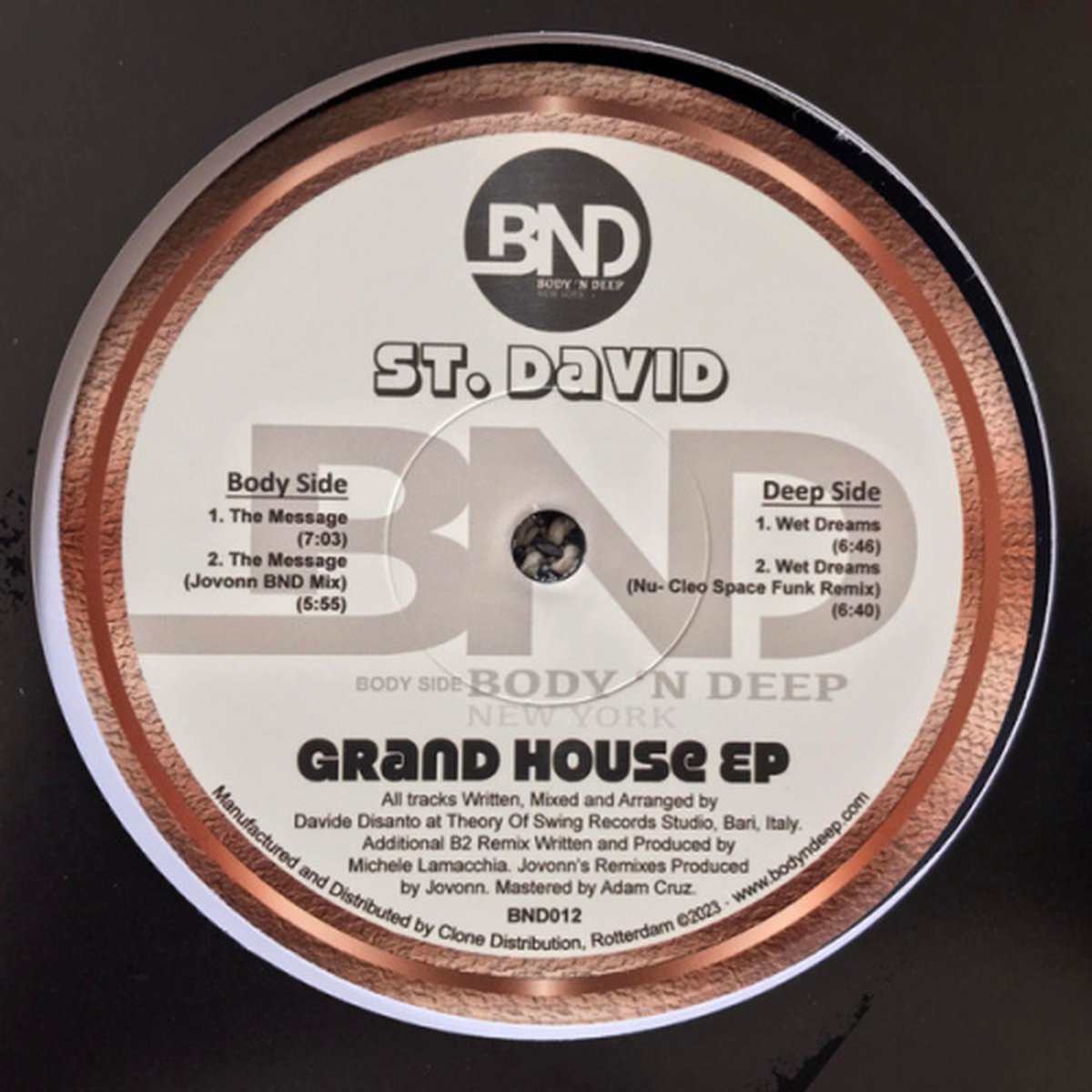St. David - Grand House Ep