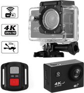 DrPhone Adventure Cam - Action Cam - 1080P Full HD - Étanche - Champ de vision 170° - Wifi - Zwart