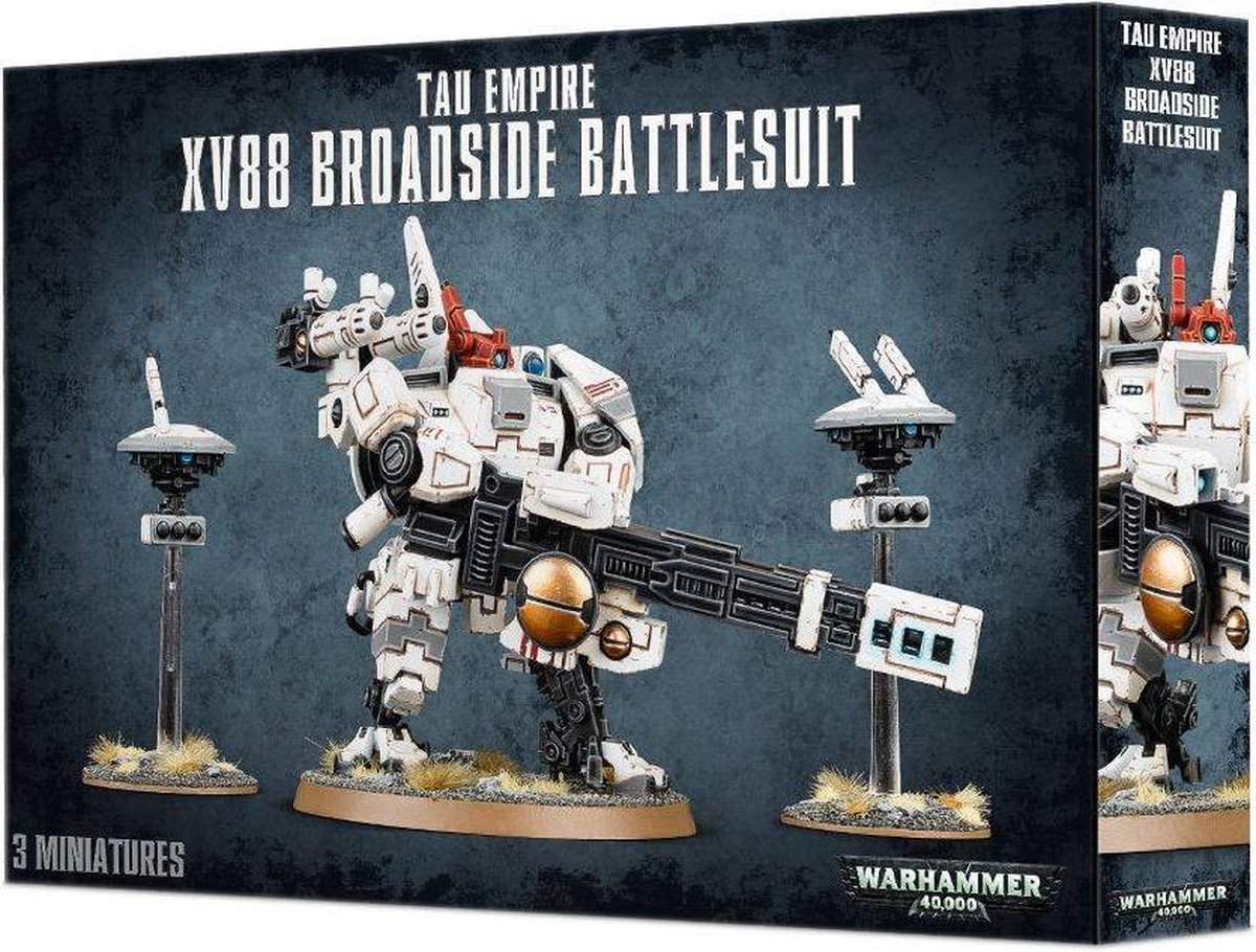 Warhammer 40,000 Xenos T'au Empire: XV88 Broadside Battlesuit | bol.com