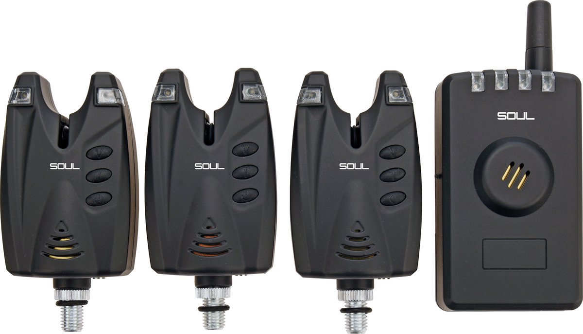 Soul SOUL Transformer Bite Alarm Set 3+1 - geavanceerde beetmelderset met draadloze ontvanger