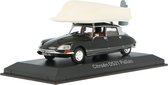 Citroën DS 21 Pallas With boat on roof Norev 1:43 1972 157072