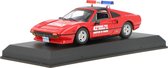 De 1:43 Diecast Modelauto van de Ferrari 308 GTS, Official Safety Car F1 Monaco GP van 1984. De fabrikant van het schaalmodel is Best Models. Dit model is alleen online verkrijgbaar