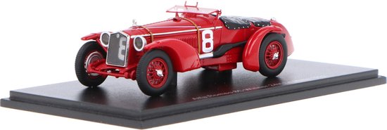 GAMMA MODELS SG049 Scale 1/43 | ALFA ROMEO 8C 2300 N 7 LE MANS 1934 Sommer Felix Light Blue