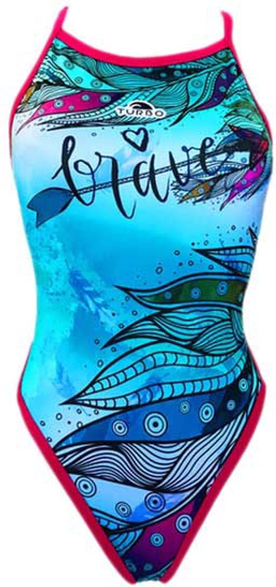 Turbo Brave Revolution Zwemkleding Blauw S Vrouw Royal