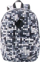 YLX Finch Rugzak | Zwart & Wit Rubik's. Recyceld Rpet materiaal. Gerecyclede plastic flessen - Eco friendly. Volwassenen - tieners - middelbare scholieren - jongens - meisjes. 14" laptop sleeve. Backpack - schooltas - rugzak