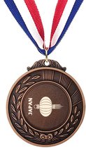 Akyol - japan medaille bronskleuring - Piloot - toeristen - japan cadeau - beste land - leuk cadeau voor je vriend om te geven