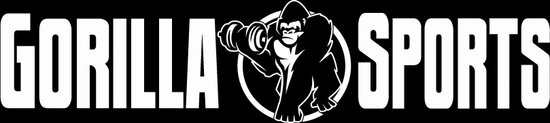 Rouleau de Yoga Gorilla Sports - Méditation - Zwart