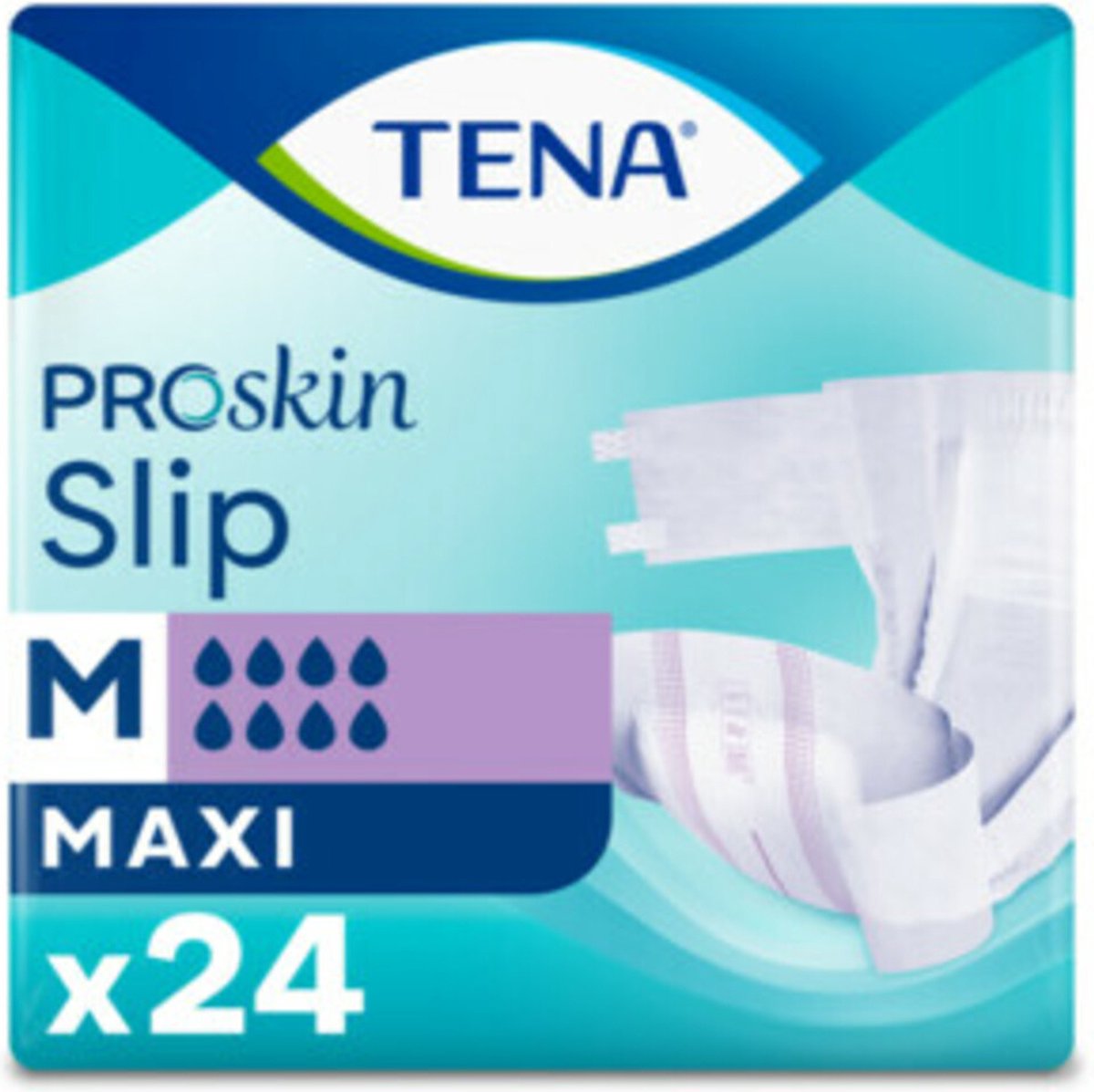Goedkoopste TENA ProSkin Slip Maxi M - 1 x 24 stuks