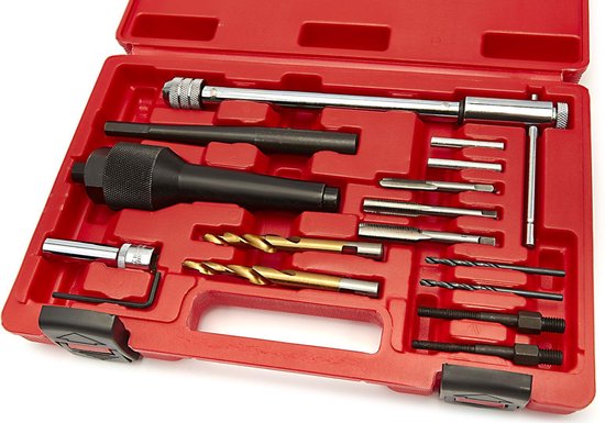 Gloeibougie draad reparatie set M10 x 1,0 mm 15-delig kopen
