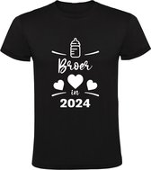 Ik word Broer in 2024 Jongens T-shirt | Zwanger | Zwangerschap | Baby | Kindje | Bekend maken | Bekendmaken | Shirt | Jongen | Heren
