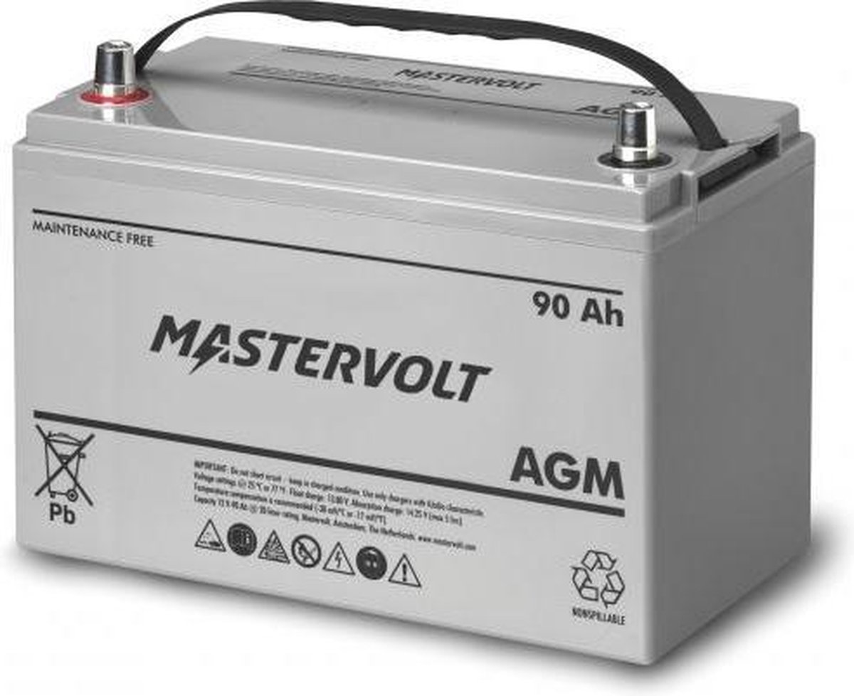 Mastervolt AGM Accu 12V AGM Accu 12V/90Ah