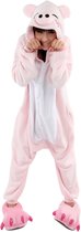 Porcinet Cochon Onesie Costume Costume Tenue Maison Costume Combinaison Déguisement - Déguisements - Halloween & Carnaval - SnugSquad - Enfants & Adultes - Unisexe - Taille S pour Hauteur (146 - 159 cm)
