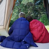 Travel blanket- reisdeken, campingdeken, warm, winter, waterafstotend, met donsvulling voor thuis, vliegtuigenreizen, camping,