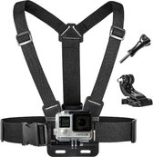Borstriem voor Action Camera • Geschikt voor GoPro en alle andere merken Actie Camera's • Ski Camera Borst • Borstriem • Chest Mount • Borstharnas • Chest Strap • Borstband