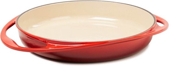 Le Creuset Moule à tarte tatin rond en fonte émaillée de 24,5 cm