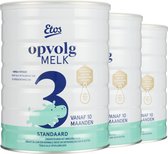Etos 3 Opvolgmelk Voordeelverpakking - flesvoeding - vanaf 10 maanden - 3 x 800 gram